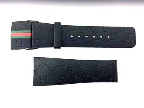 gucci blue rubber strap watch|gucci detachable shoulder strap replacement.